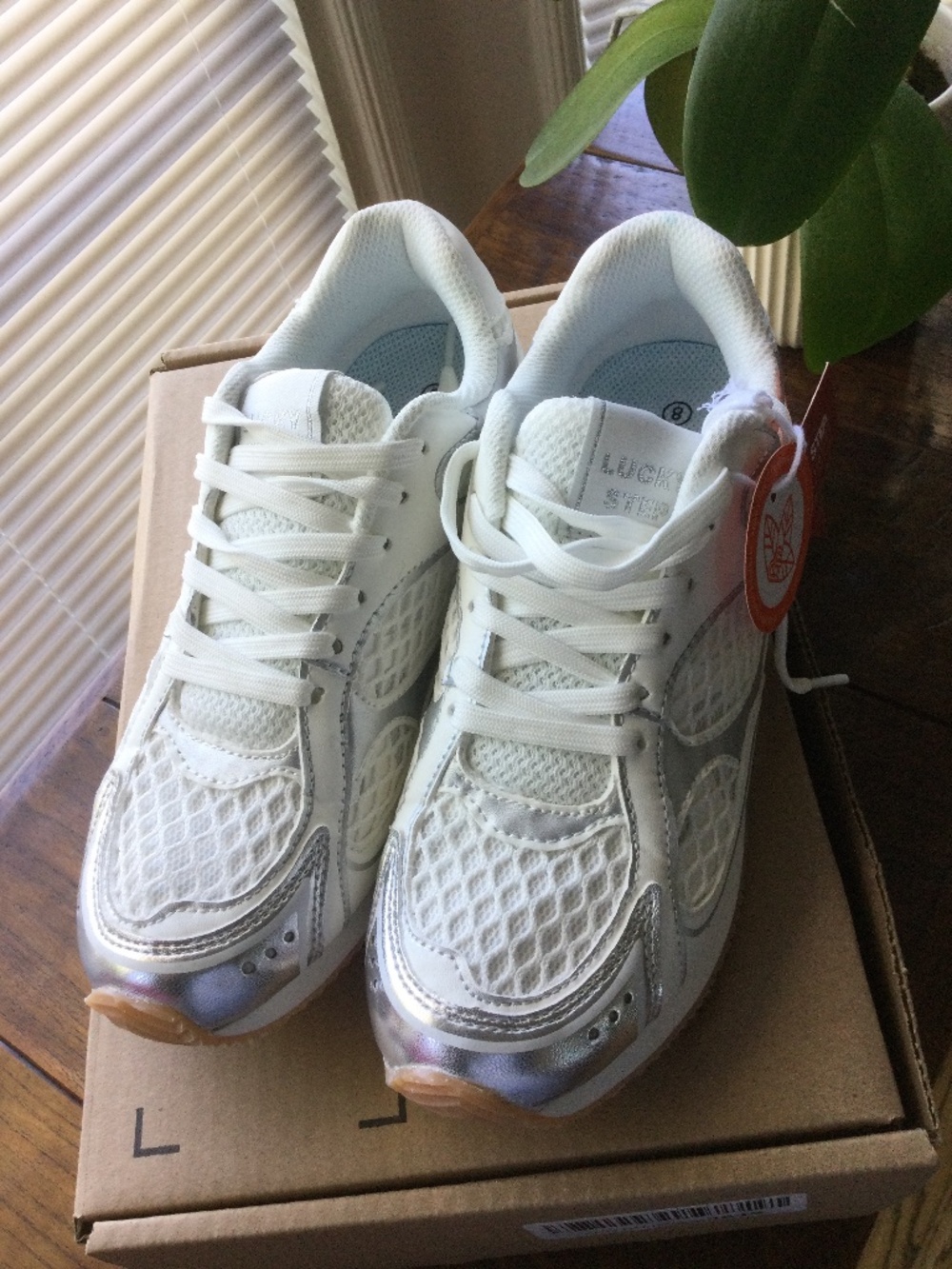 Lucky Step Sneakers NWT